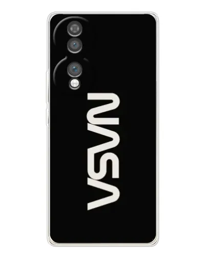 Чехол для Huawei Honor 70 с картинкой «NASA — вертикальный логотип» Чехол для Huawei Honor 70 с картинкой «NASA — вертикальный логотип»