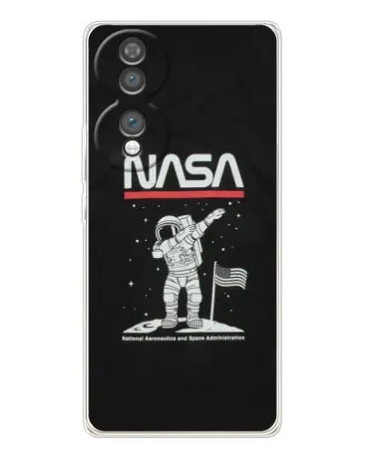 Чехол для Huawei Honor 70 с картинкой «NASA — шагаем по Луне» Чехол для Huawei Honor 70 с картинкой «NASA — шагаем по Луне»