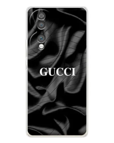 Чехол для Huawei Honor 70 с картинкой «Gucci — шелковые волны»