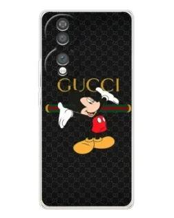 Чехол для Huawei Honor 70 с картинкой «Микки Маус Gucci»