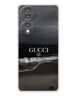 Чехол для Huawei Honor 70 с картинкой «Gucci — морской прибой»