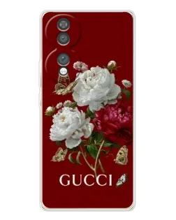 Чехол для Huawei Honor 70 с картинкой «Gucci —  сад»