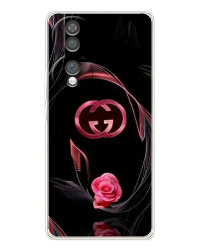 Чехол для Huawei Honor 70 с картинкой «Gucci — неоновая роза»