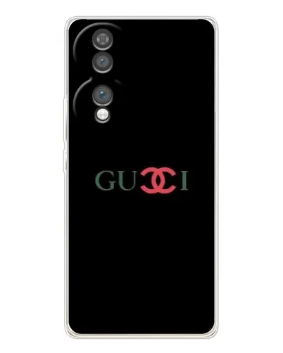 Чехол для Huawei Honor 70 с картинкой «Gucci — красный градиент»