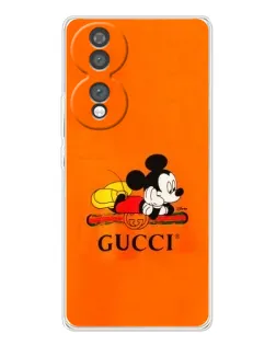 Чехол для Huawei Honor 70 с картинкой «Микки Маус Gucci — оранж» Чехол для Huawei Honor 70 с картинкой «Микки Маус Gucci — оранж»