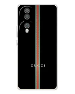 Чехол для Huawei Honor 70 с картинкой «Gucci — строгая линия» Чехол для Huawei Honor 70 с картинкой «Gucci — строгая линия»