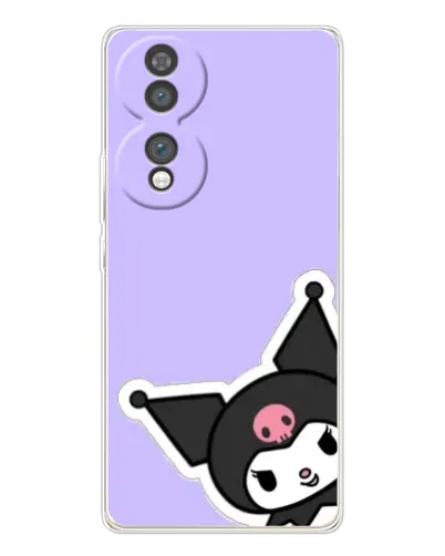 Чехол для Huawei Honor 70 с картинкой «Забавная Kuromi»