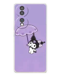 Чехол для Huawei Honor 70 с картинкой «Kuromi с зонтиком» Чехол для Huawei Honor 70 с картинкой «Kuromi с зонтиком»