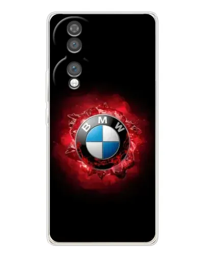 Чехол для Huawei Honor 70 с картинкой «Логотип BMW — вспышка»