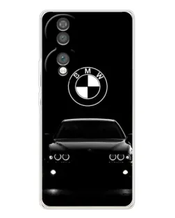 Чехол для Huawei Honor 70 с картинкой «BMW — взгляд из темноты»