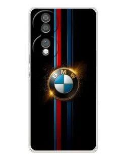 Чехол для Huawei Honor 70 с картинкой «BMW M-Power неон»