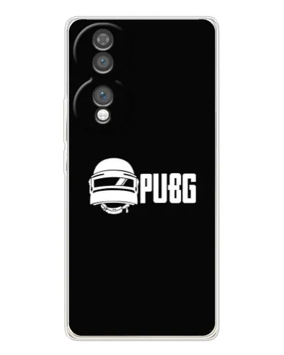 Чехол для Huawei Honor 70 с картинкой «PUBG — классический лого»
