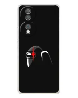 Чехол для Huawei Honor 70 с картинкой «Among Us шлем»