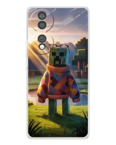 Чехол для Huawei Honor 70 с картинкой «Крипер в свитере»