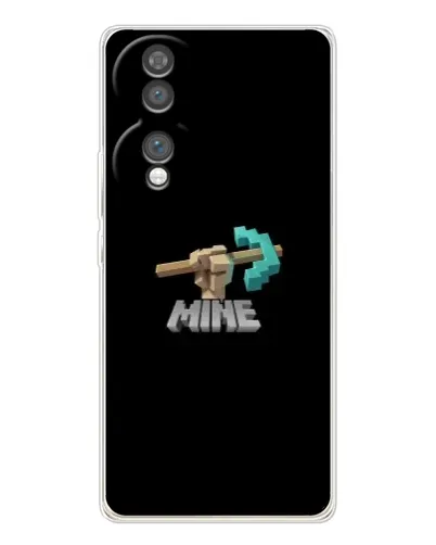 Чехол для Huawei Honor 70 с картинкой «Алмазная кирка»
