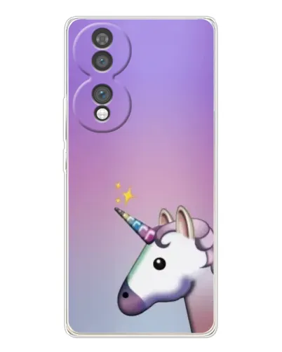 Чехол для Huawei Honor 70 с картинкой «Единорог градиент» Чехол для Huawei Honor 70 с картинкой «Единорог градиент»