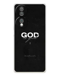 Чехол для Huawei Honor 70 с картинкой «GOD — Бог над всем»