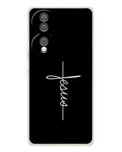 Чехол для Huawei Honor 70 с картинкой «Тонкая линия веры»