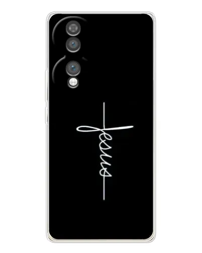 Чехол для Huawei Honor 70 с картинкой «Тонкая линия веры»