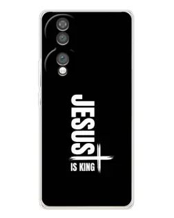 Чехол для Huawei Honor 70 с картинкой «Вертикаль веры Jesus»