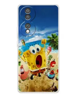 Чехол для Huawei Honor 70 с картинкой «Развлечения на пляже»
