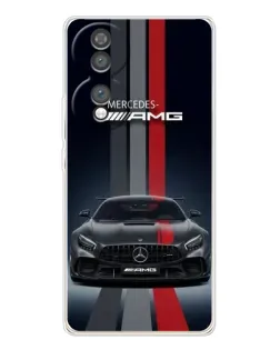 Чохол для Huawei Honor 70 з картинкою «Mercedes — білий карбон» Чохол для Huawei Honor 70 з картинкою «Mercedes — білий карбон»