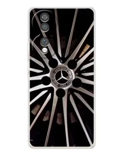 Чехол для Huawei Honor 70 с картинкой «Диск Mercedes»