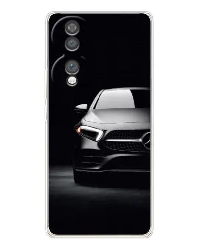 Чехол для Huawei Honor 70 с картинкой «Свет фар Mercedes»