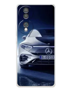 Чехол для Huawei Honor 70 с картинкой «Mercedes EQ — будущее»