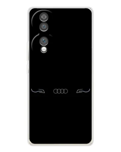 Чехол для Huawei Honor 70 с картинкой «Audi — световой подпись»