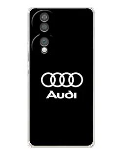 Чехол для Huawei Honor 70 с картинкой «Классическое лого Audi»