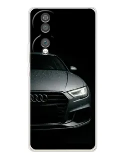 Чехол для Huawei Honor 70 с картинкой «Audi — детализация кузова»