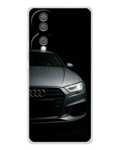 Чехол для Huawei Honor 70 с картинкой «Audi — детализация кузова»