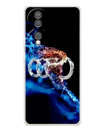 Чехол для Huawei Honor 70 с картинкой «Энергия лого Audi»