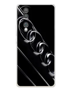 Чехол для Huawei Honor 70 с картинкой «Audi — абстрактные кольца»