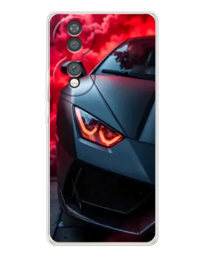 Чехол для Huawei Honor 70 с картинкой «Lamborghini красное сияние»