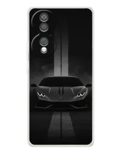 Чехол для Huawei Honor 70 с картинкой «Lamborghini симметрия дорог»