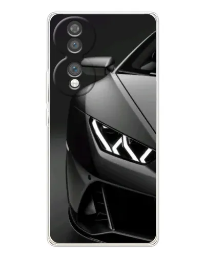 Чехол для Huawei Honor 70 с картинкой «Lamborghini фары детализация»