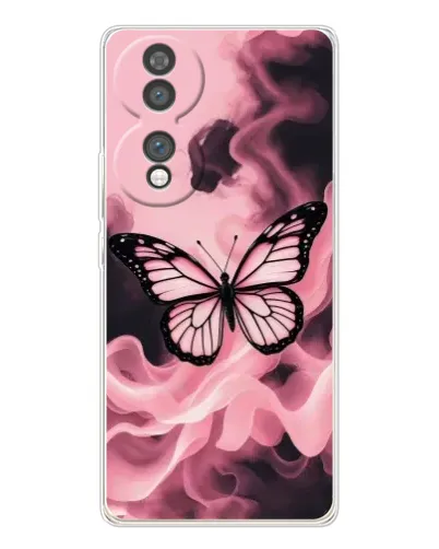 Чехол для Huawei Honor 70 с картинкой «Бабочка в дыму» Чехол для Huawei Honor 70 с картинкой «Бабочка в дыму»