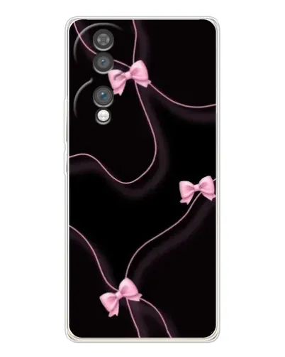 Чехол для Huawei Honor 70 с картинкой «Розовые ленты» Чехол для Huawei Honor 70 с картинкой «Розовые ленты»