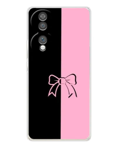Чехол для Huawei Honor 70 с картинкой «Половинки банта» Чехол для Huawei Honor 70 с картинкой «Половинки банта»