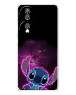 Чехол для Huawei Honor 70 с картинкой «Неоновый Stitch»