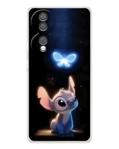 Чехол для Huawei Honor 70 с картинкой «Сияющий Стич»