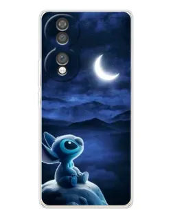 Чехол для Huawei Honor 70 с картинкой «Лунная ночь Стича»
