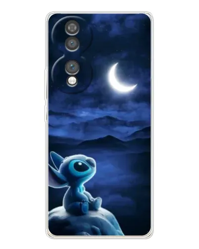 Чехол для Huawei Honor 70 с картинкой «Лунная ночь Стича»