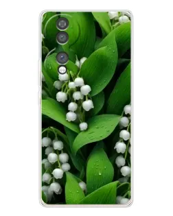 Чохол для Huawei Honor 70 з картинкою «Конвалії в зелені»