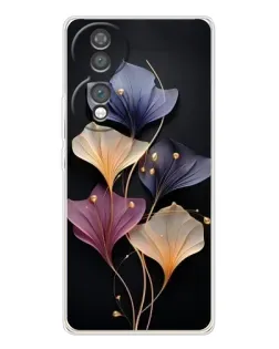 Чохол для Huawei Honor 70 з картинкою «Лілові квіти грації»