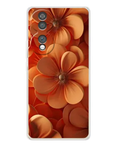 Чохол для Huawei Honor 70 з картинкою «Помаранчева макро квітка» Чохол для Huawei Honor 70 з картинкою «Помаранчева макро квітка»