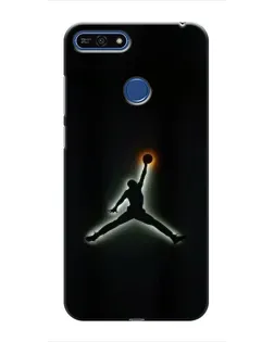 Чехол для Huawei Honor 7A Pro с картинкой «Jordan Gradient Logo»