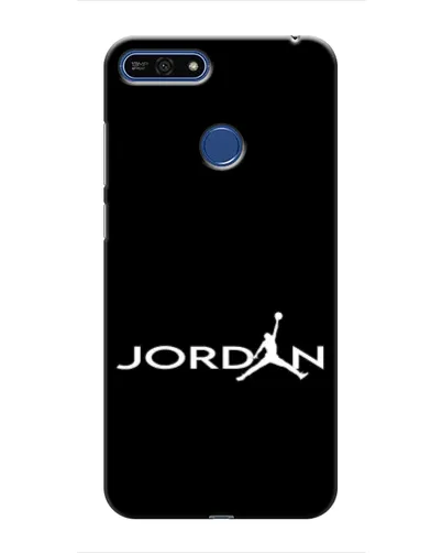 Чехол для Huawei Honor 7A Pro с картинкой «Jordan White Logo»